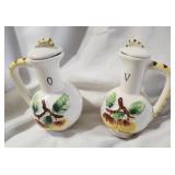 Vintage Ceramic oil & vinegar cruets