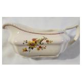 Vintage Steubenville pottery gravy boat