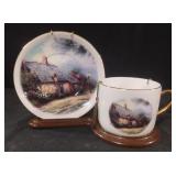 Thomas Kinkade Teleflora Moonlight Cottage Cup