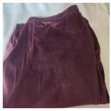 Joyspun Burgundy PJs. Very Soft. Size S.
