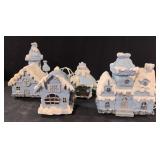 Lighted Christmas village