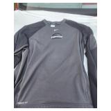 Black & Grey Nike Baseball shirt. Size L