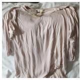 Simply Southern Pink Pullover Tshirt. Size M.