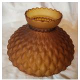 Amber Glass Shade 9 7/8 inches