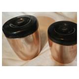Set of 2 MCM Westbend Canisters