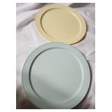 2 Watertown Ware Dinner Plates