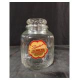 Vintage Thinshell "All Hard Mix" candy jar,