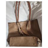 Brown Purse 15"wide