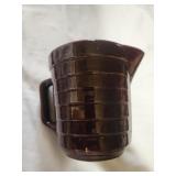 Vintage Monmouth Pottery batter or milk pitcher