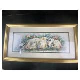 Bunny framed artwork