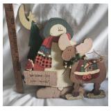 Wood Welcome to our woods sign. Christmas decor