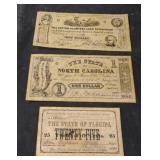 Reproduction Confederate money