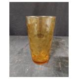 Vintage Hazel Atlas El Dorado Amber colored glass
