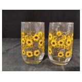 Vintage "Swanky Swigs" juice glasses. Set of 3