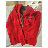 Under Armour Red Sweatshirt. Size M. Loose fit