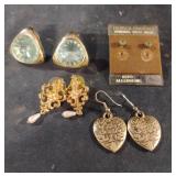Pierced earrings