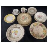 Various plates, bowls and mugs
