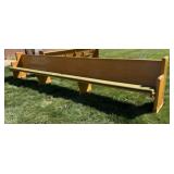 Xtra Long Church Pew - 15ftWx32inTx24inD
