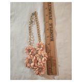 Vintage Sax Fifth Avenue with Lucie pink flowers