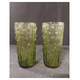 Vintage 20 oz Anchor Hocking Tahiti Bamboo Glass