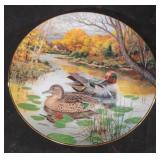 The Green-Winged Teal" collector plate from the