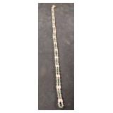 Magnetic beaded necklace 18" long