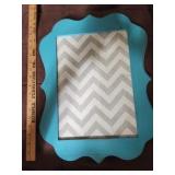 Magnetic framed board
