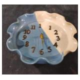 Pottery clock