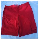 Liz ClaiborneRed Bermuda Shorts. NWT Size 16T