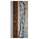 Black Leather strand necklace with Balinese