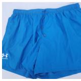 Blue Under Armour athletic mens shorts size 2X.
