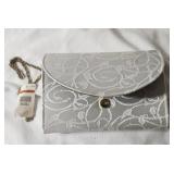 New old stock purse with gold chain. Thomas
