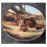 THE RED WOLF Plate by Will Nelson LAST OF THEIR