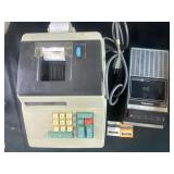 Columbia cash register and panasonic cassette