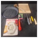 Kitchen knives, meat tenderizor and more ......