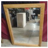 Framed mirror 32 x 23