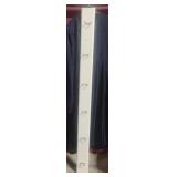 6 hook coat rack 60" long