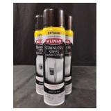 Weiman Stainless Steel Cleaner & Polish. 3-12 oz