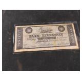 Reproduction 1861 Bank of Tennessee 10 Cent note