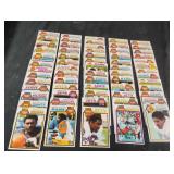 Vintage 1979 collectible football cards