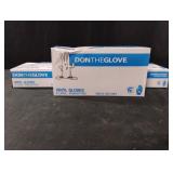 Vinyl Gloves. Power Free. 3-100 ct boxes