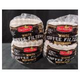 Basket Style White Coffee Filters. 6-200 ct packs