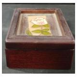 Small wood jewelry box