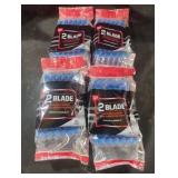 Razors. 4-12 ct packs. 2 blades