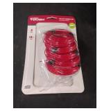 .080" x 14ft weed eater string. 5 ct