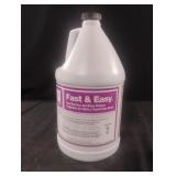 Fast & Easy hard surface and glass cleaner. 1 gal