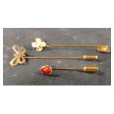 Stick pins