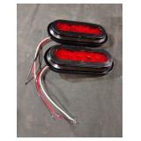 6" Oval Trailer Light. 2 total