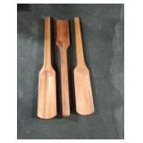 Hand carved utensils