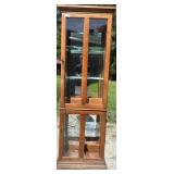 Lighted Curio Cabinet.